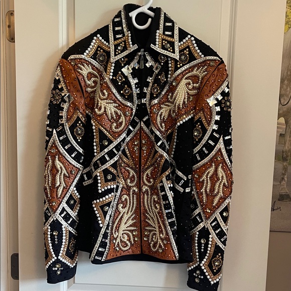 Western Pleasure Show Jacket XL - Picture 1 of 12